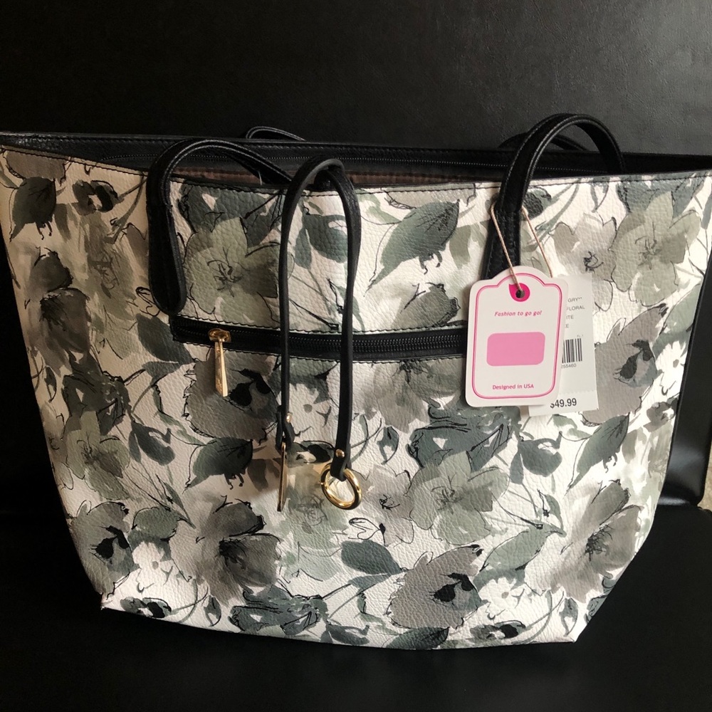 NWT Floral Tote